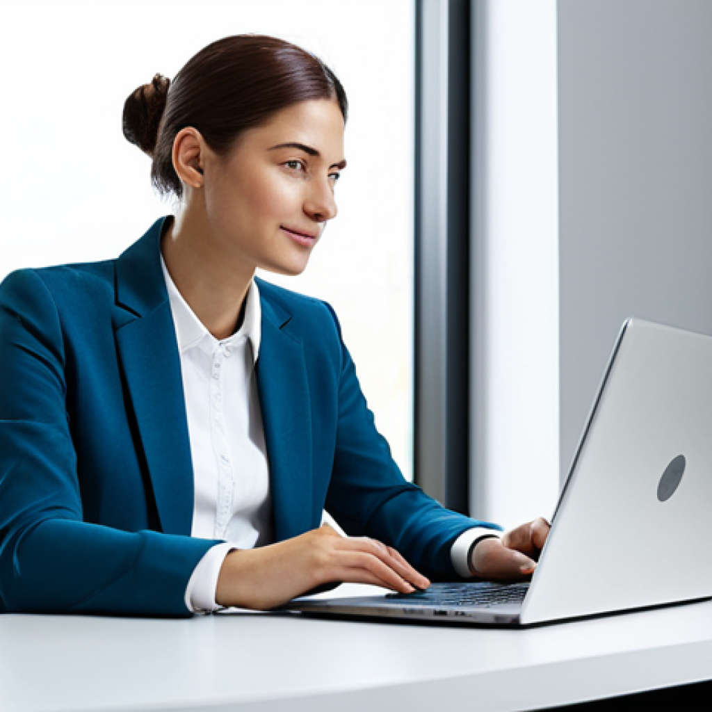 A professional adult individual, fully clothed in a modest business casual outfit, sitting comfortably at a sleek, modern desk in a home office setting. They are focused on a laptop screen, with a thoughtful expression, subtly interacting with a digital interface that suggests an e-commerce platform. The background is clean and minimalist, featuring soft, diffused lighting from a nearby window. The scene emphasizes digital interaction and modern consumer behavior. This image is safe for work, appropriate content, fully clothed, professional dress, perfect anatomy, correct proportions, natural pose, well-formed hands, proper finger count, natural body proportions, high-resolution photography, sharp focus.